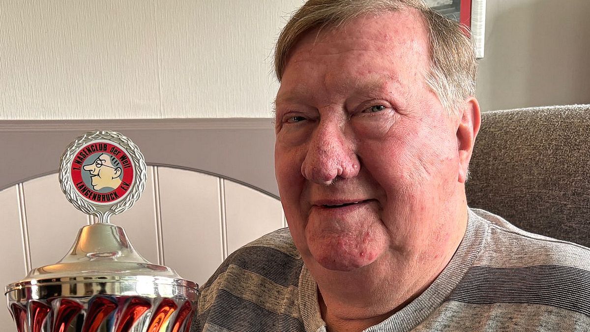 Hans heeft de grootste neus van de wereld en gaat opnieuw voor titel