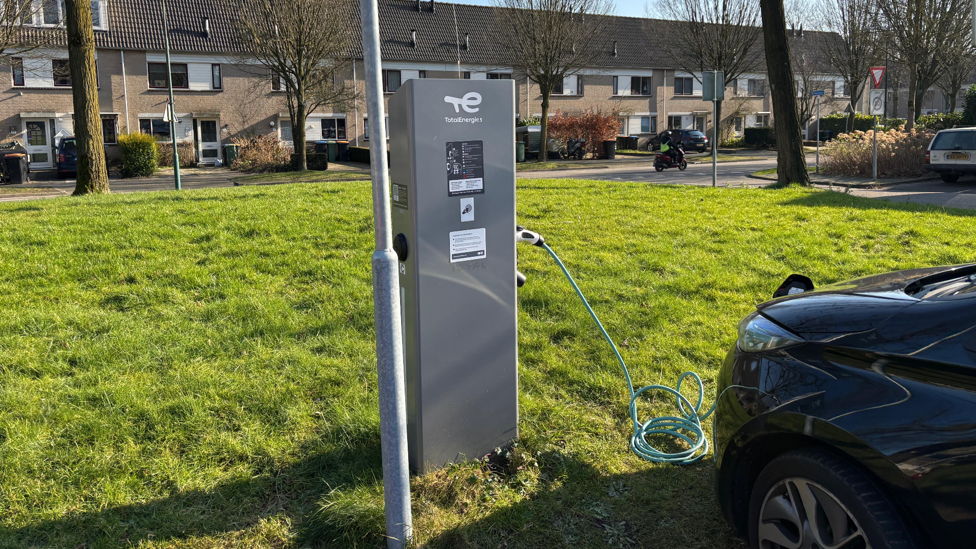 Een laadpaal in Leusden