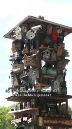 Eigen hotel voor vogeltjes