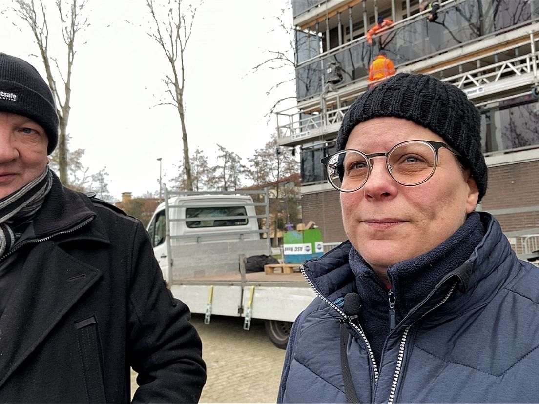 Bewoners John Jans en Jennifer Breederveld voerden succesvol actie tegen Waterweg Wonen.
