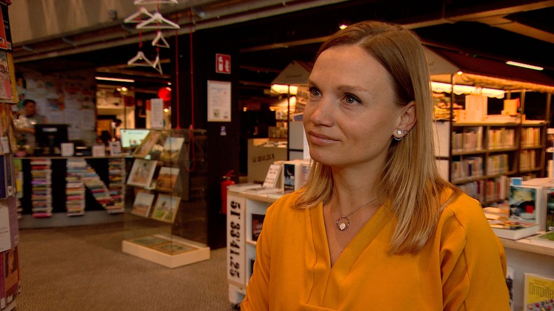 Marileen van Wijnen van de bibliotheek in Vlissingen