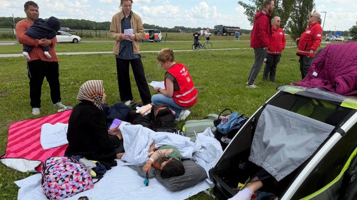 Geen gedwongen buitenslapers in Ter Apel: plek voor 100 asielzoekers in Gieten