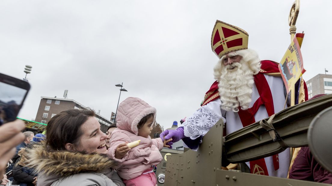 De intocht van Sinterklaas in Rijswijk in 2021