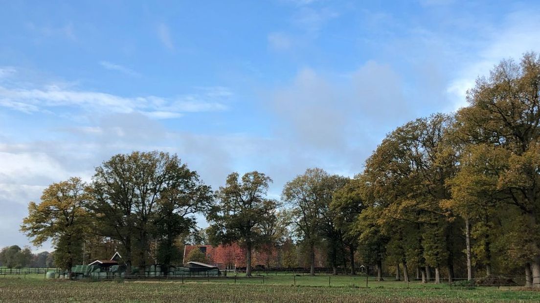 Boeren in het coulissenlandschap van Winterswijk.