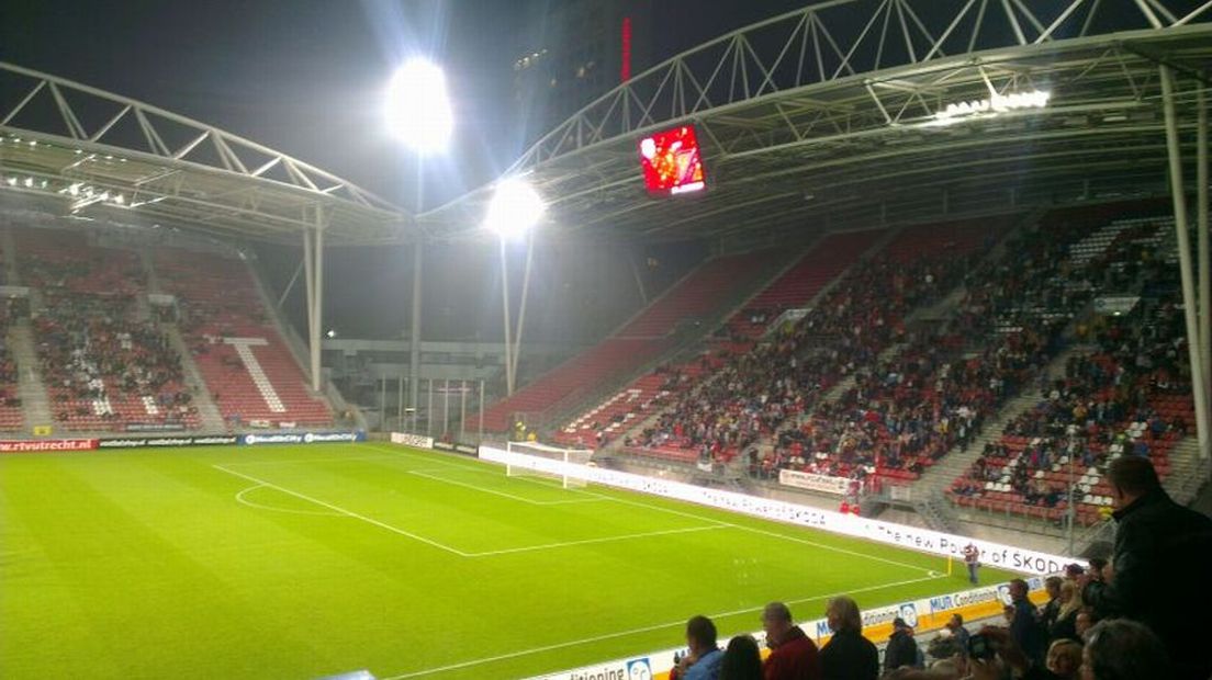 Galgenwaard tijdens FC Utrecht-FC Den Bosch.