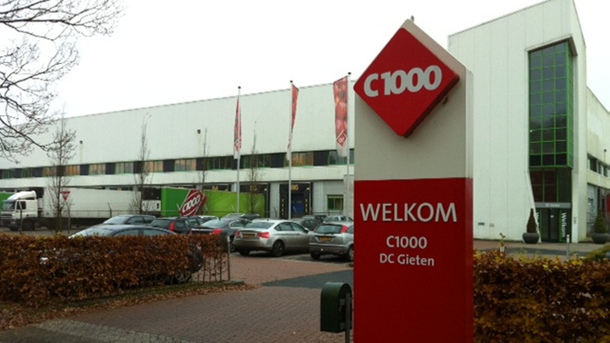 Actiedreiging bij distibutiecentrum C1000 Gieten - RTV Drenthe