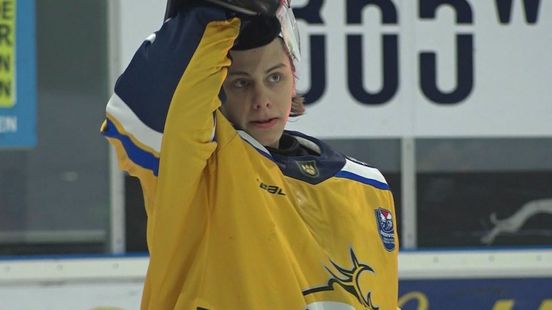 Gronings-Oekraïens ijshockeytalent (19) hoopt op doorbraak in Duitse competitie: ‘Blij met mijn keuze’