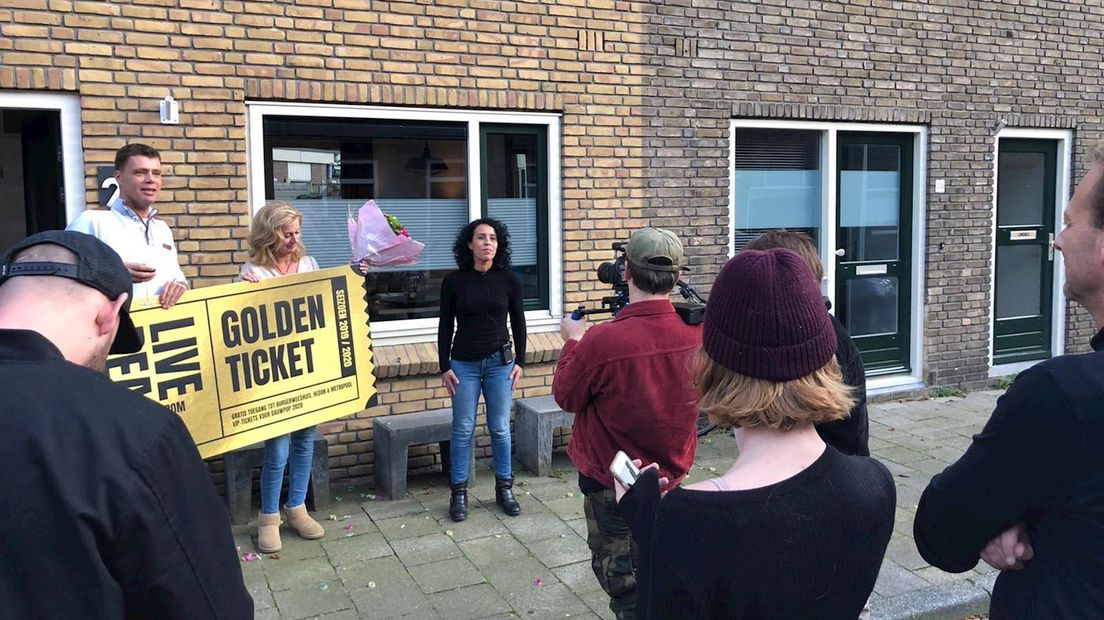 Gradus werd verrast met een Golden Ticket