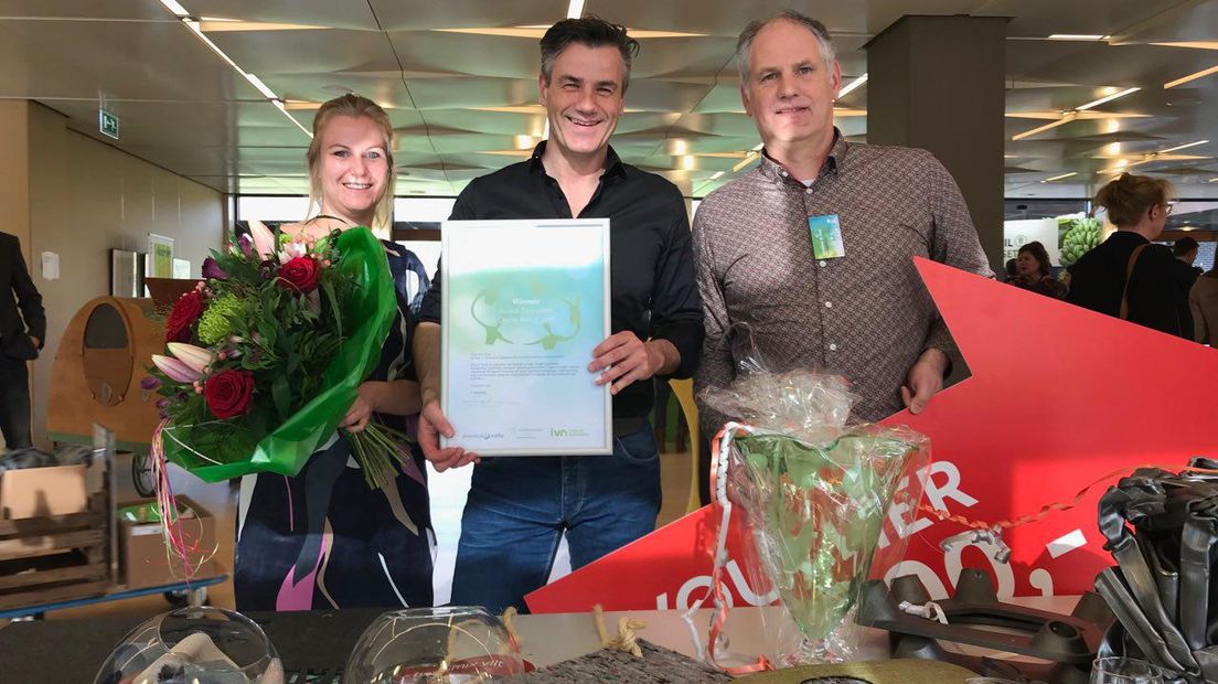 VEPA uit Hoogeveen wint de duurzaamheidsprijs (Rechten: Andries Ophof)