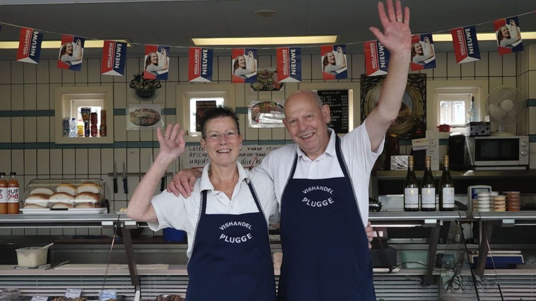 Yvonne en Arie stoppen met vishandel Plugge