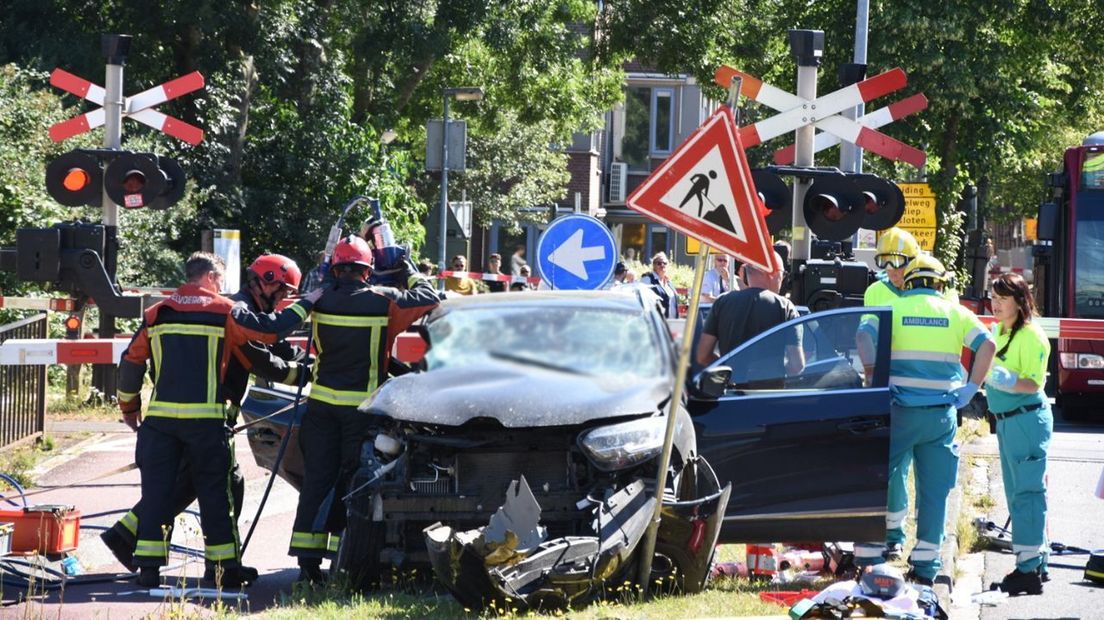 De plek van het ongeval