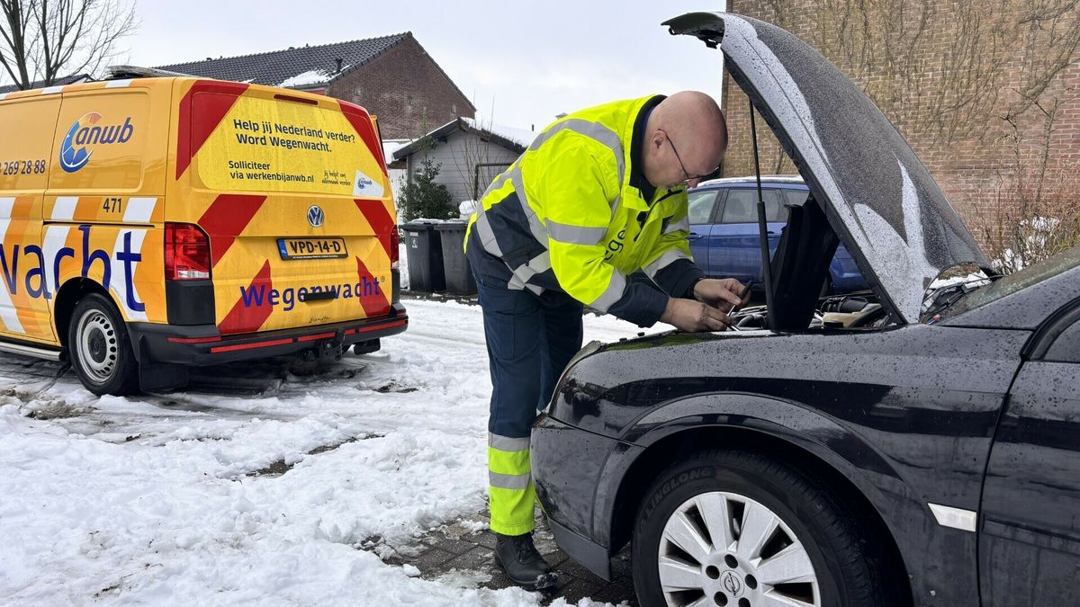 Martin van de ANWB Wegenwacht vreest voor vrijdag: 'Collega's gevraagd extra te werken'