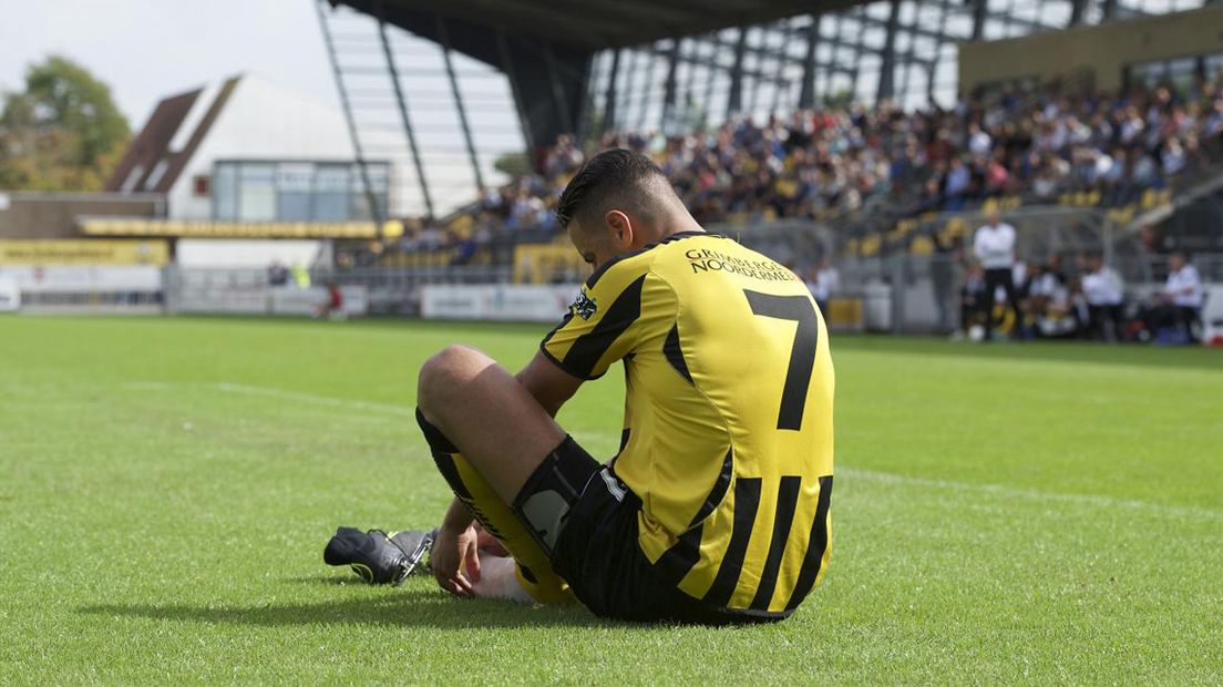 Rijnsburgse Boys-speler Rachid el Yaakoubi