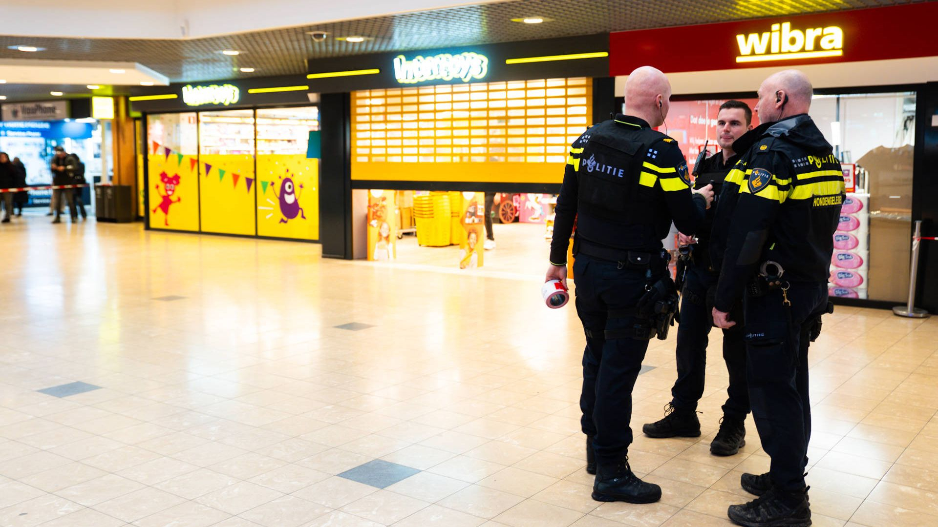 Schietincident Kronenburg • hond vast met kop