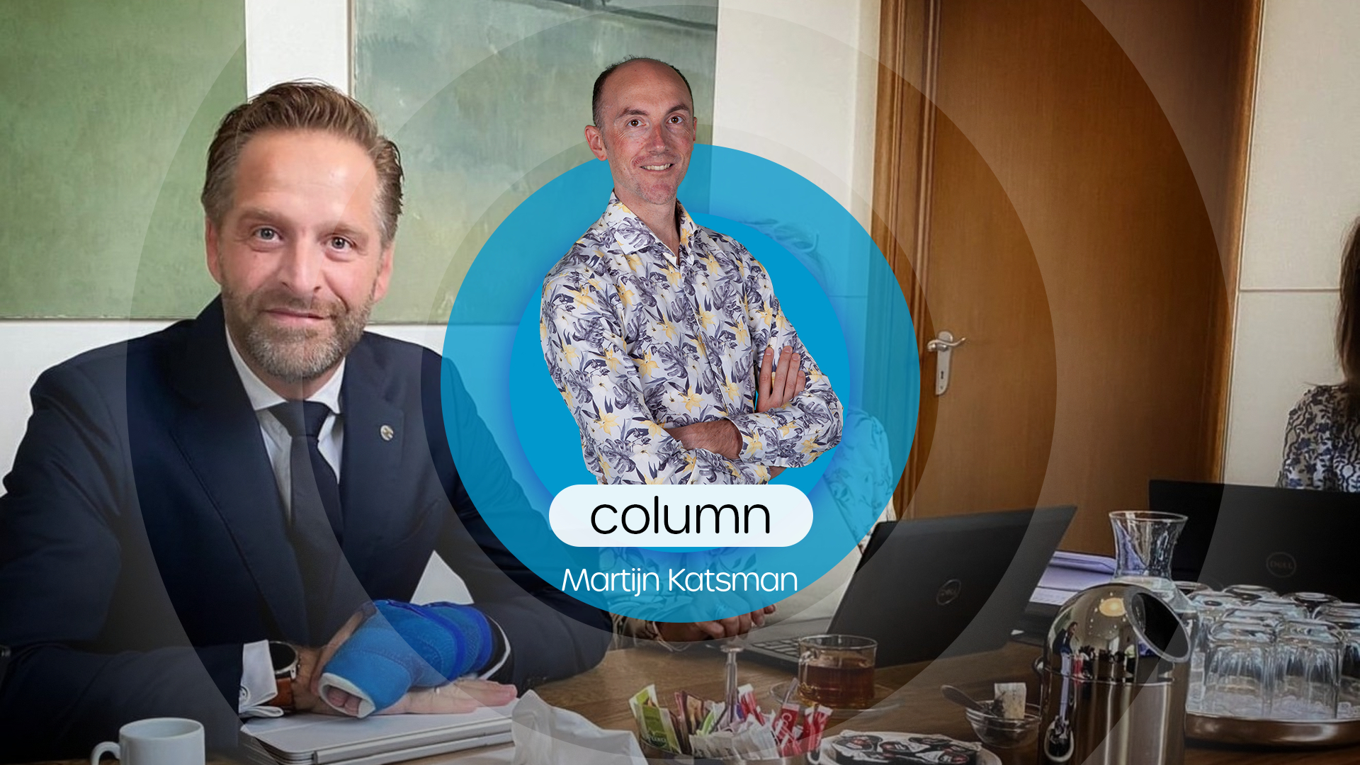 Hugo, wordt het niet eens tijd voor sandalen?