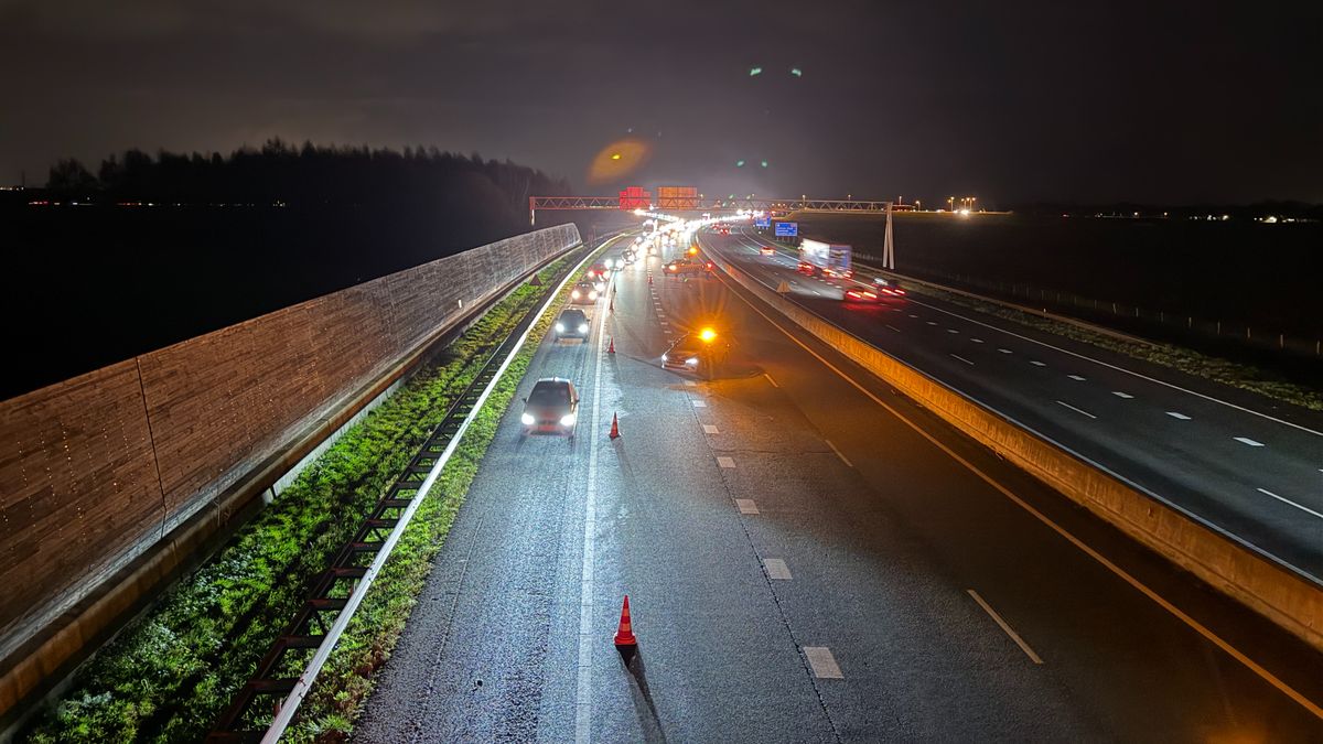 Twee ongelukken op A35