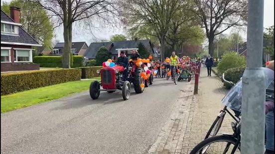 Verkleed fietsen in Oldekerk en Niekerk