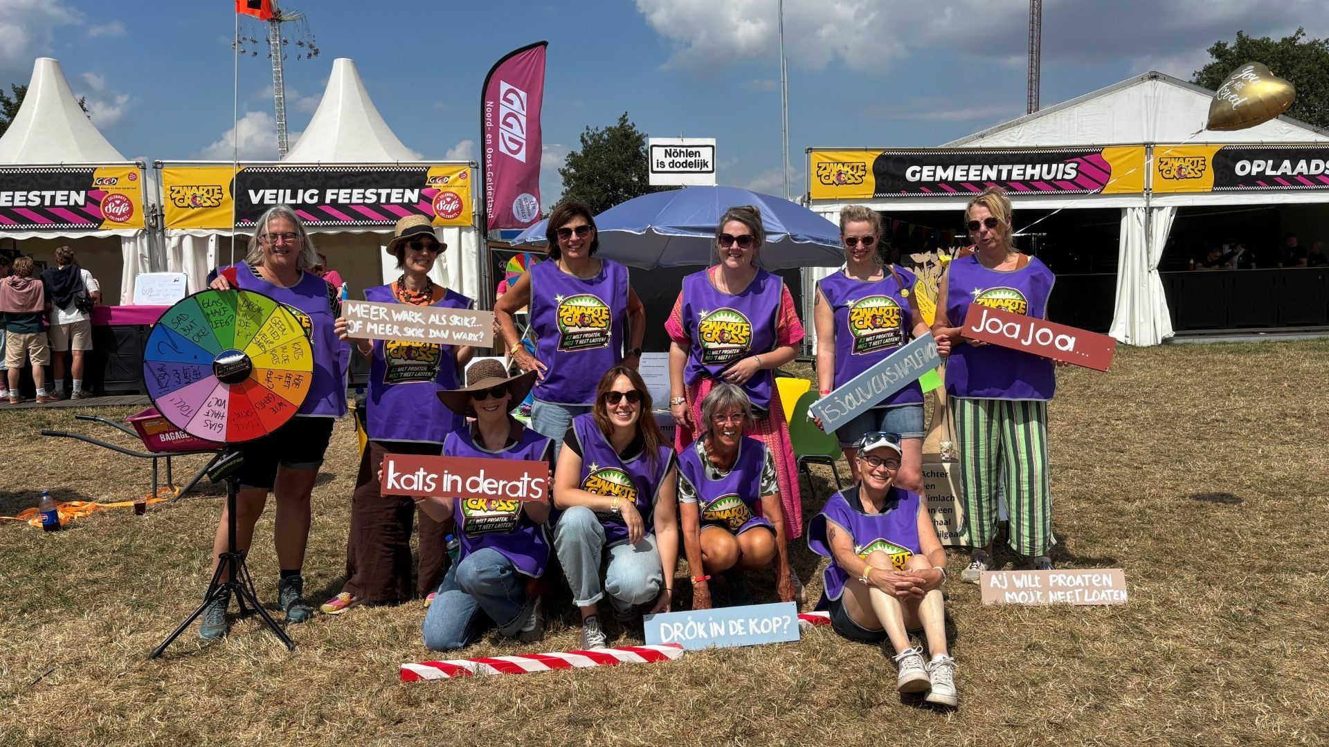Over de drempel op de Zwarte Cross: festival blijkt ideale plek voor gesprek over mentale gezondheid.