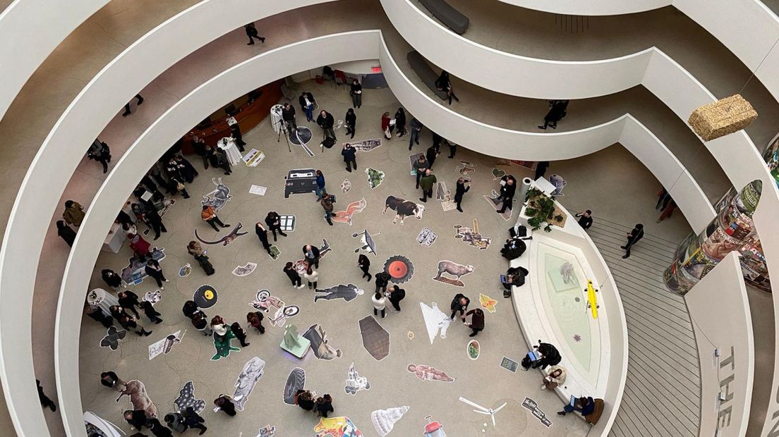 De tentoonstelling 'Countryside – The Future' in het Guggenheim in New York