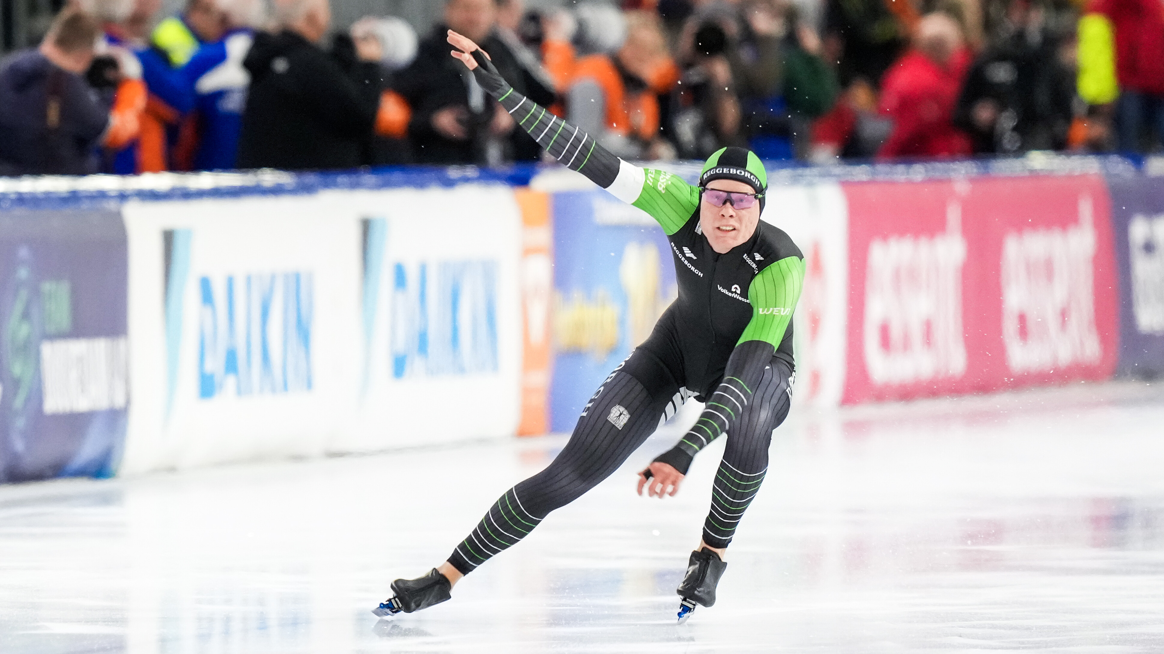 It (hast) fatale momint foar Tim Prins op de 500 meter