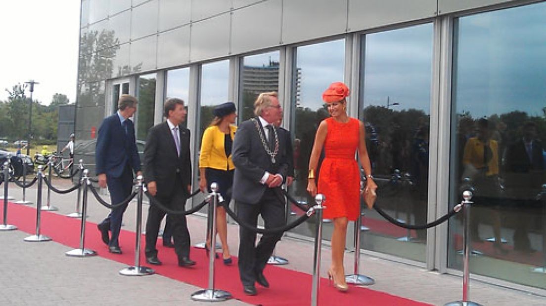 Máxima opent gebouw Wageningen Universiteit