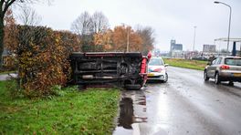 112-nieuws maandag 27 november: Auto op z'n kant bij Hoogezand • Sappemeerster gewond op N34
