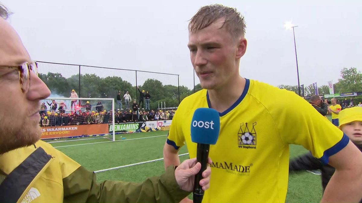 Doelpuntenmaker Milan de Koe treurt na mislopen titel met Staphorst: "Heel zuur"