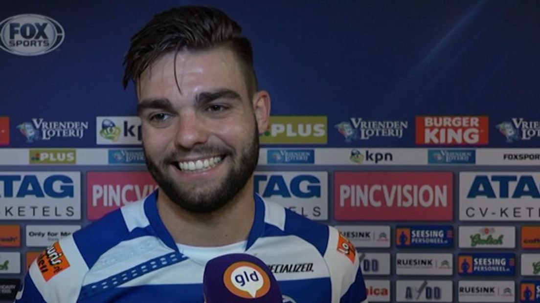 Robin Pröpper in zijn tijd bij De Graafschap