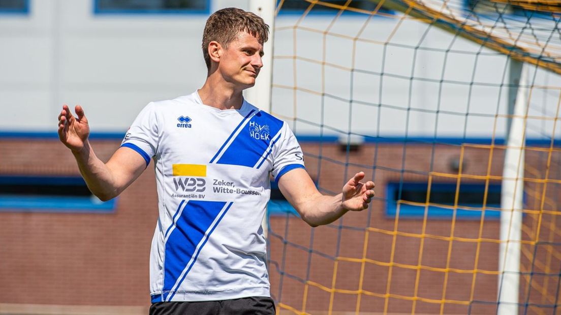 Steve Schalkwijk scoorde tegen Urk