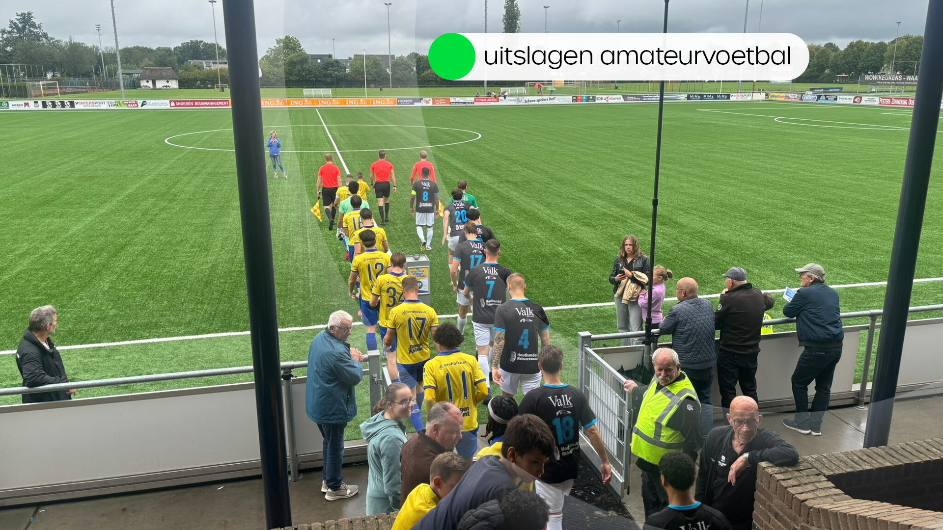 Uitslagen amateurvoetbal zondag 13 september