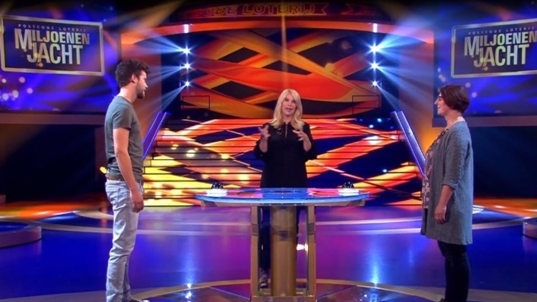 Tim in de studio van Miljoenenjacht