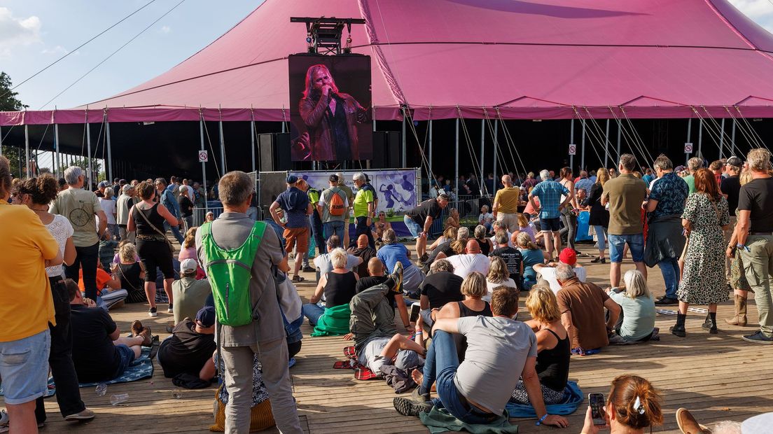 Publiek bij het HIBF