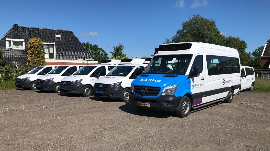 De buurtbussen die (nog) achter slot en grendel staan in Farmsum