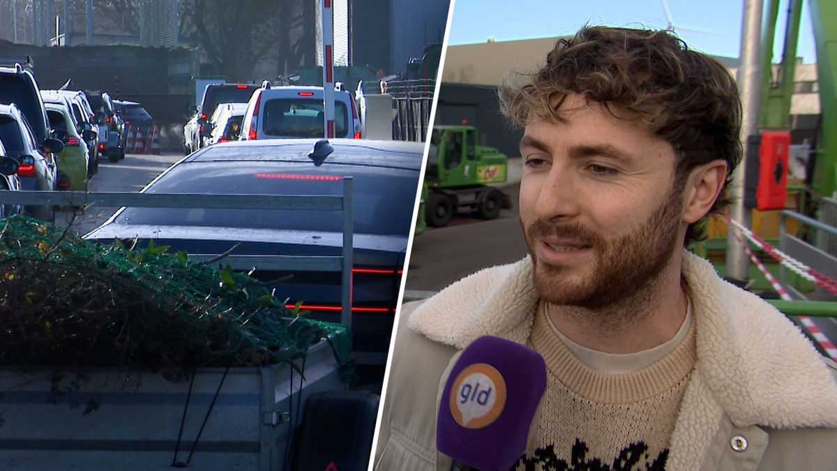 Topdrukte bij milieustraat Nijmegen door eindejaarsopruiming