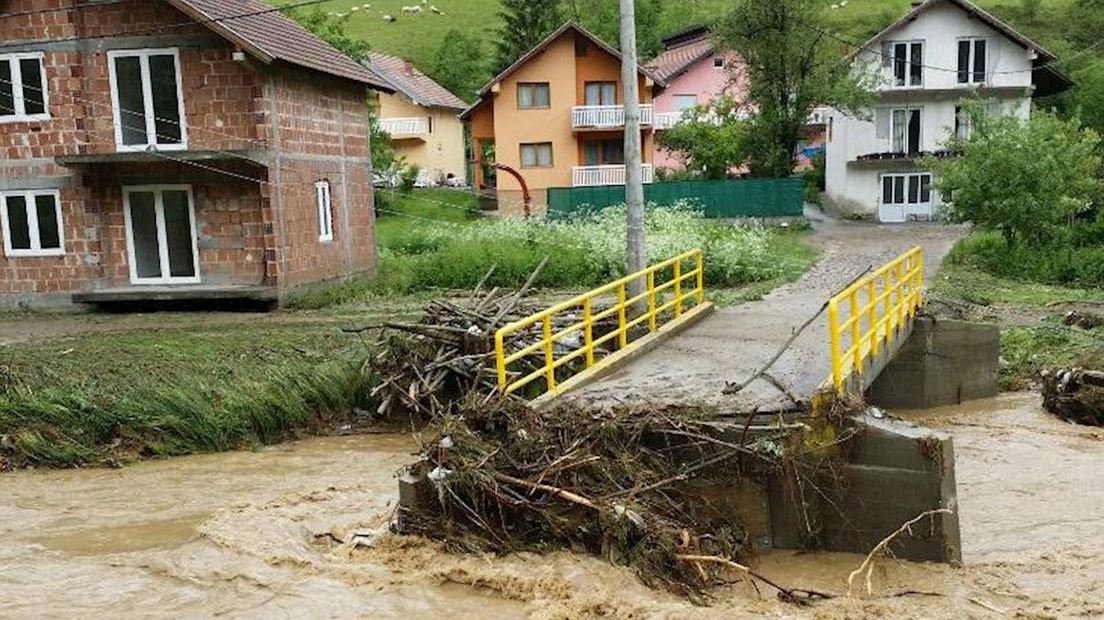 Grote schade in Bosnie door overstromingen