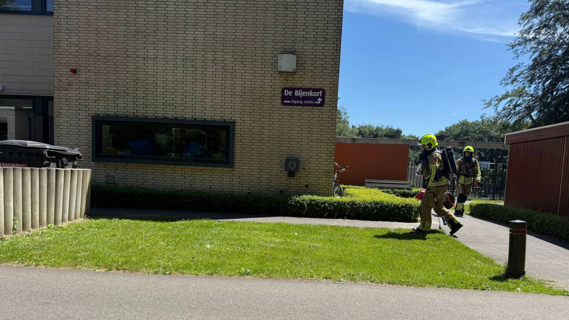 Ontruiming bij woonzorglocatie Pluryn door brandend vloerkleed
