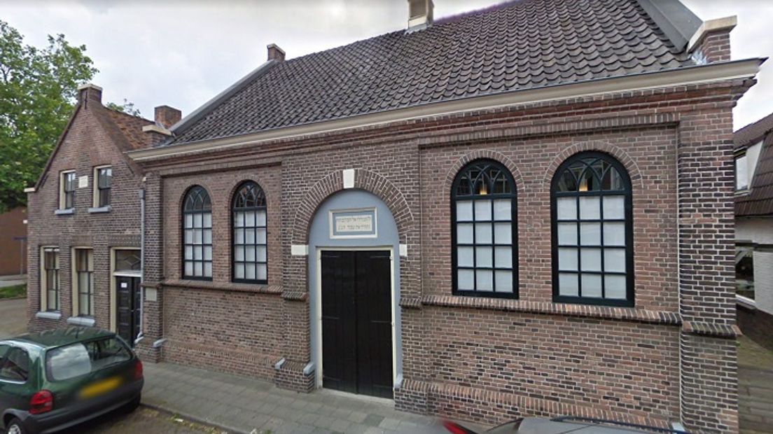 De voormalige synagoge in Coevorden (Rechten: Google Streetview)