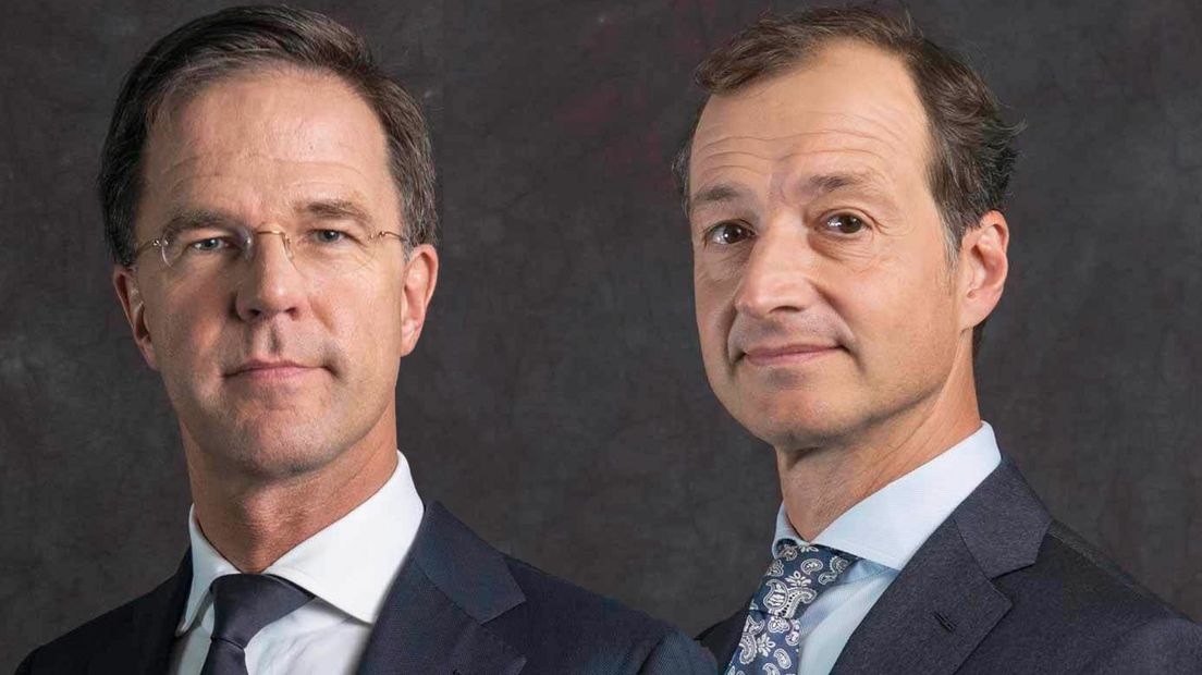 Mark Rutte en Eric Wiebes