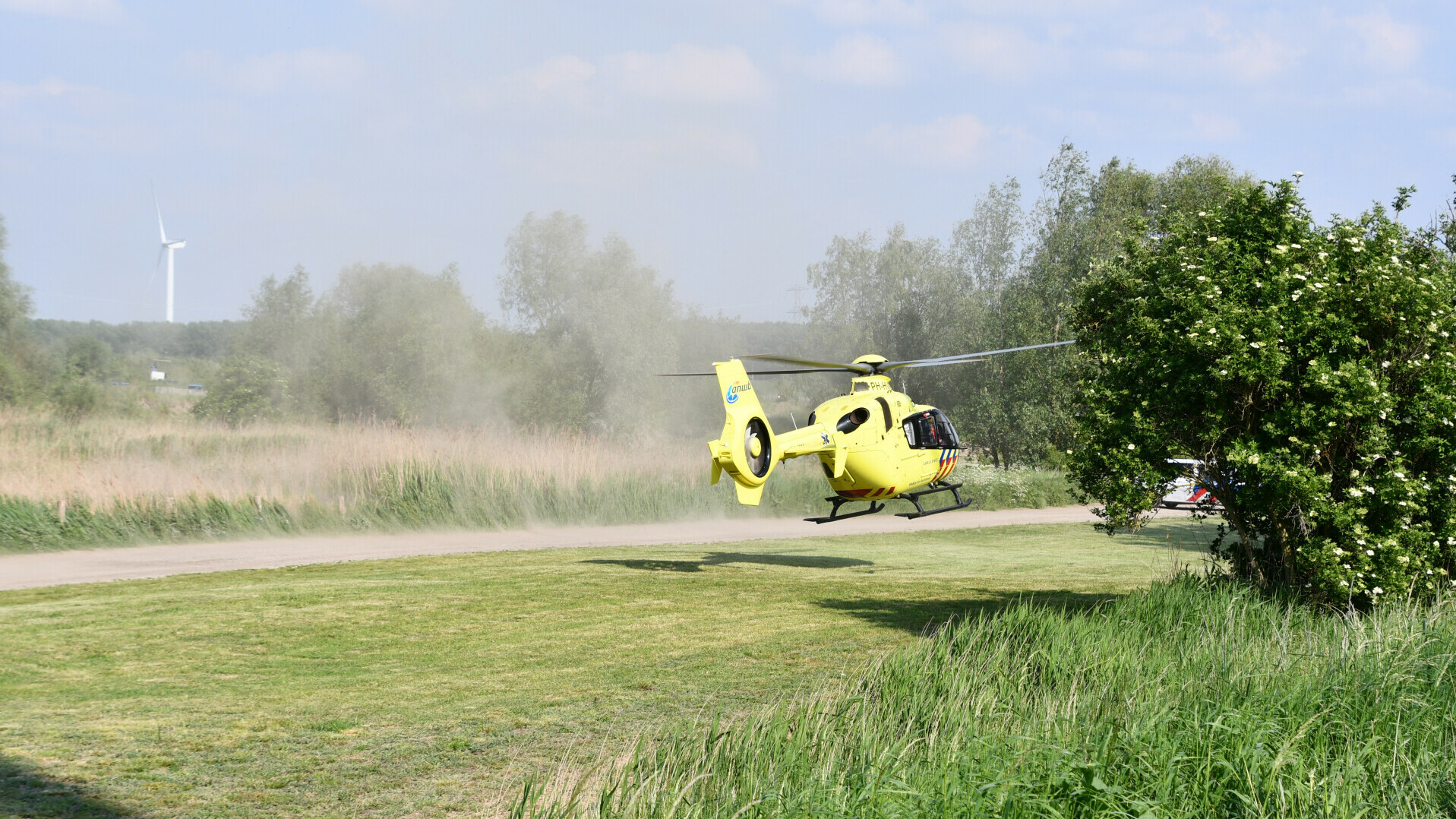 Ernstig ongeluk op de motorcrossbaan bij Rilland