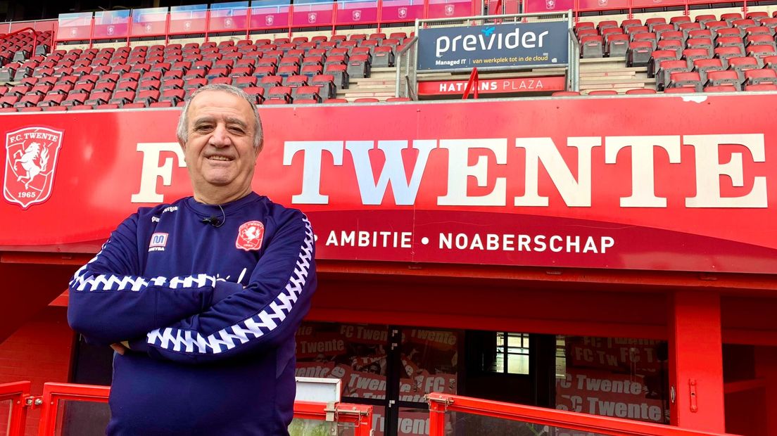 Jacob Malki, al 26 jaar materiaalverzorger bij FC Twente