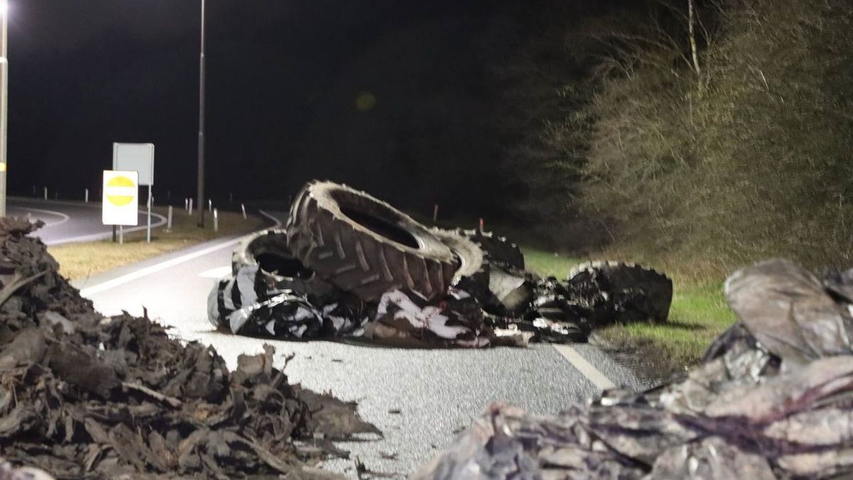 Opritten A1 Oldenzaal en Hengelo weer open na boerenprotesten