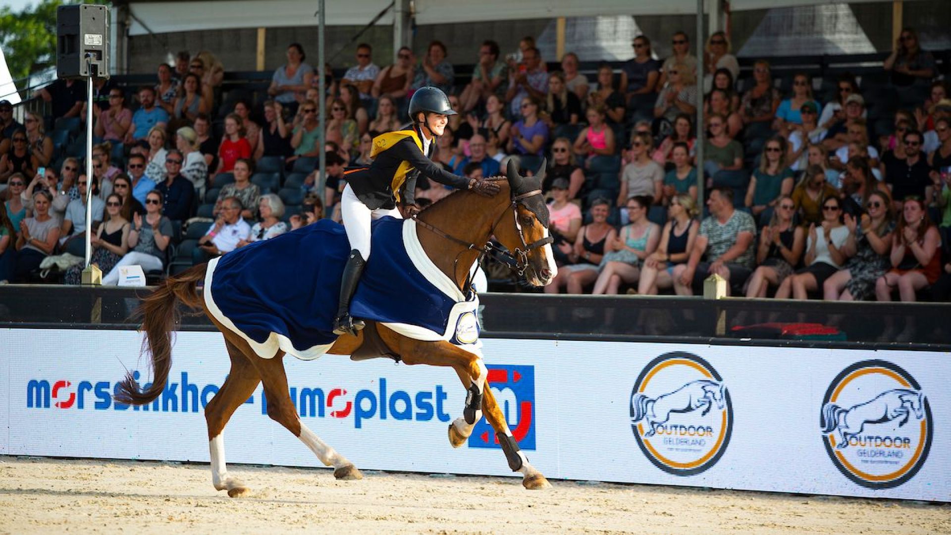 Annelies Vorsselmans tijdens Outdoor Geldaerland in 2022.
