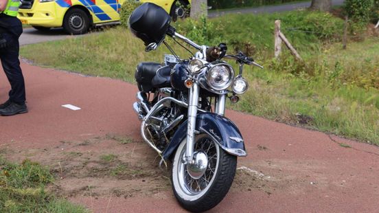 Motorrijder gewond na aanrijding