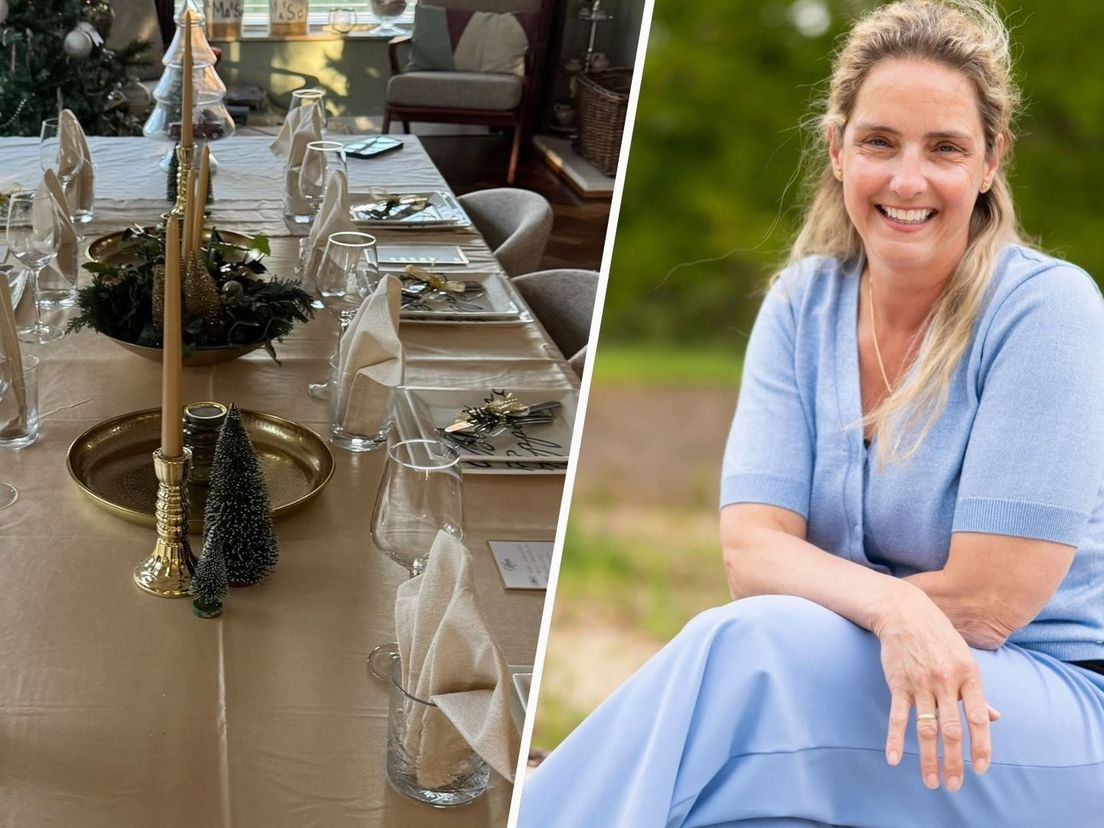 Met aandacht dekt Martina de tafel voor tien onbekenden om ontmoeting te stimuleren.