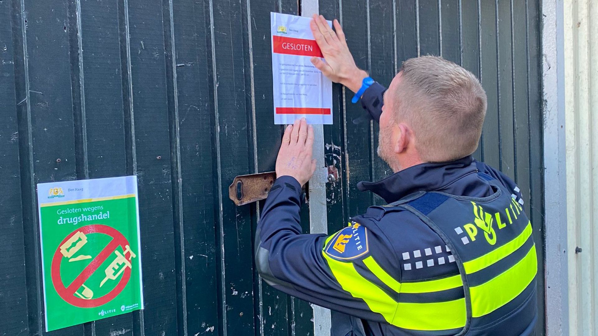 Garageboxen Scheveningen Gesloten Na Grote Drugsvangst En Wapens ...