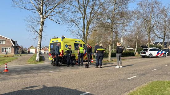 Persoon gewoond na ongeluk met quad in De Pollen. Persoon gewoond na ongeluk met quad in De Pollen.