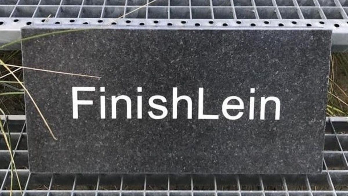 Finishlijn in Zoutelande wordt 'FinishLein'