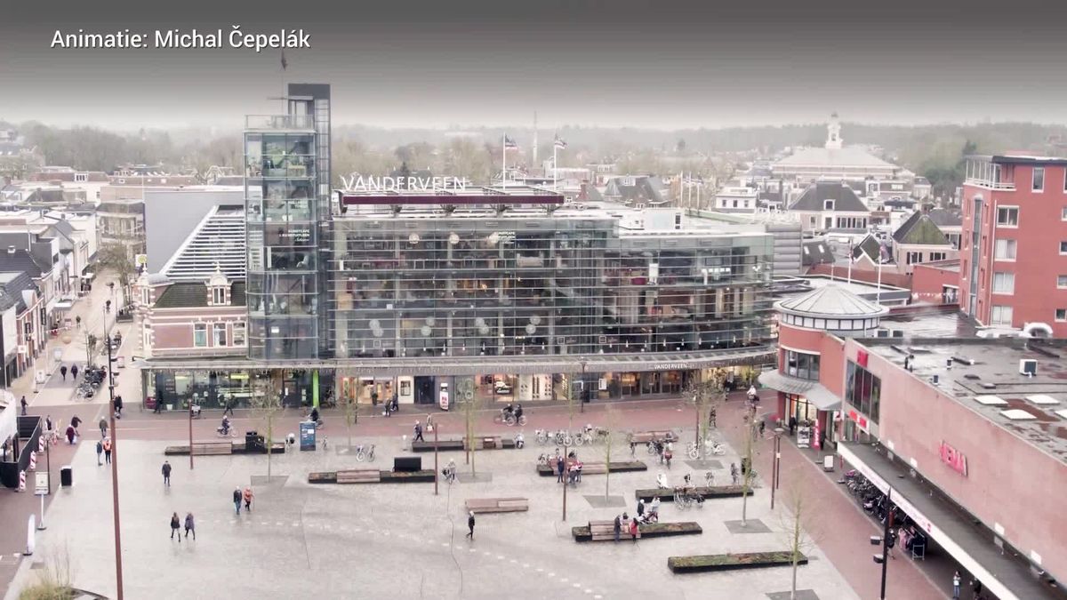 Plan voor nieuwe inrichting Koopmansplein
