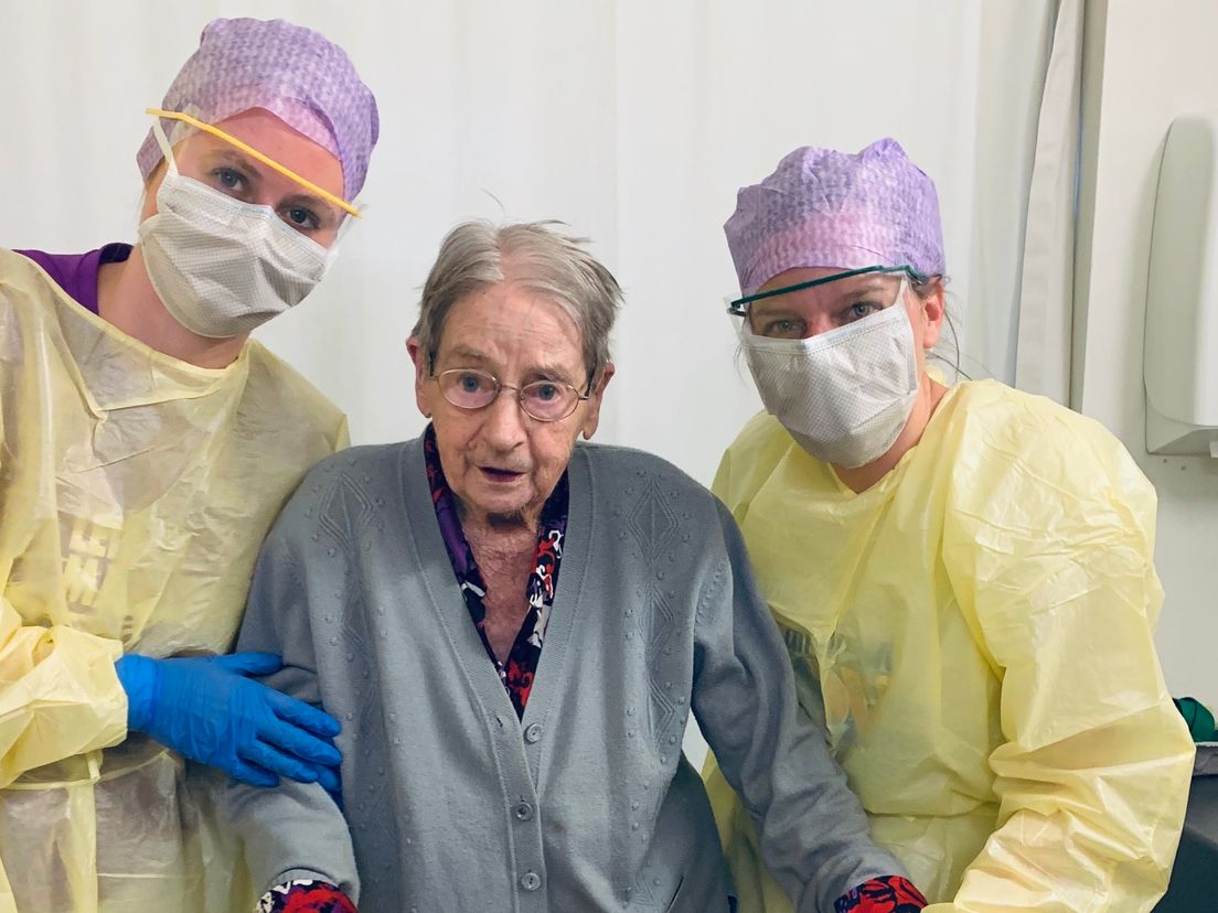101-jarige vrouw genezen van coronavirus