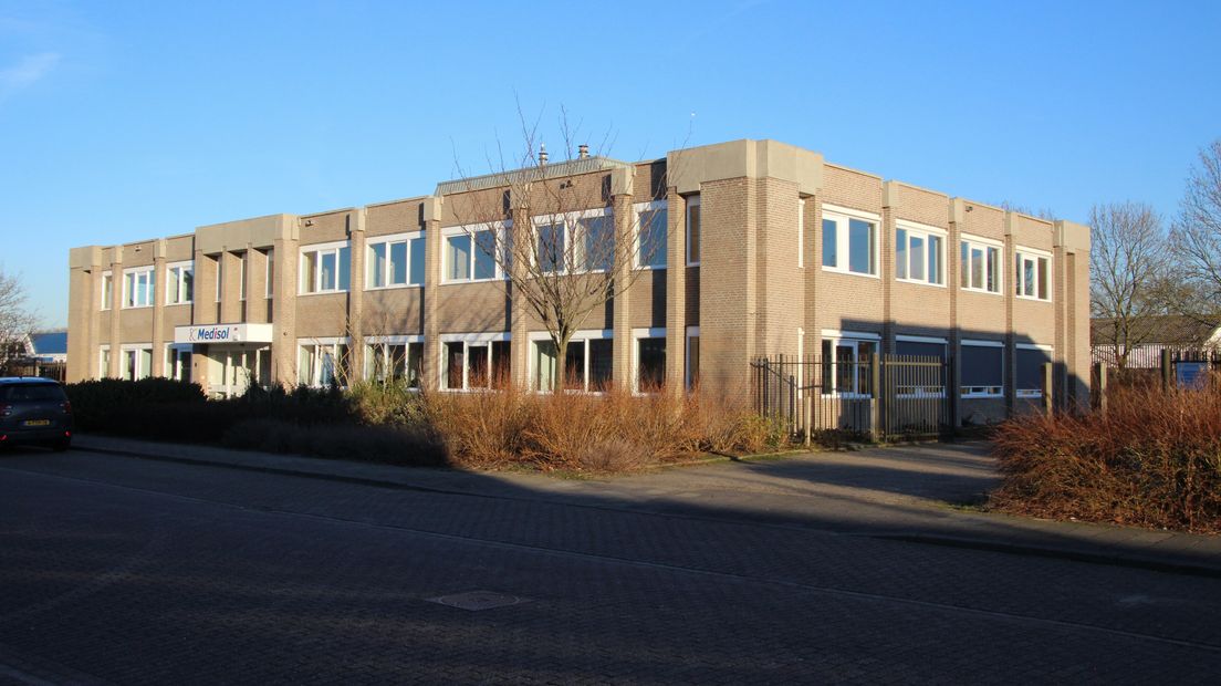 Magazijn nieuw pand Medisol in Vlissingen